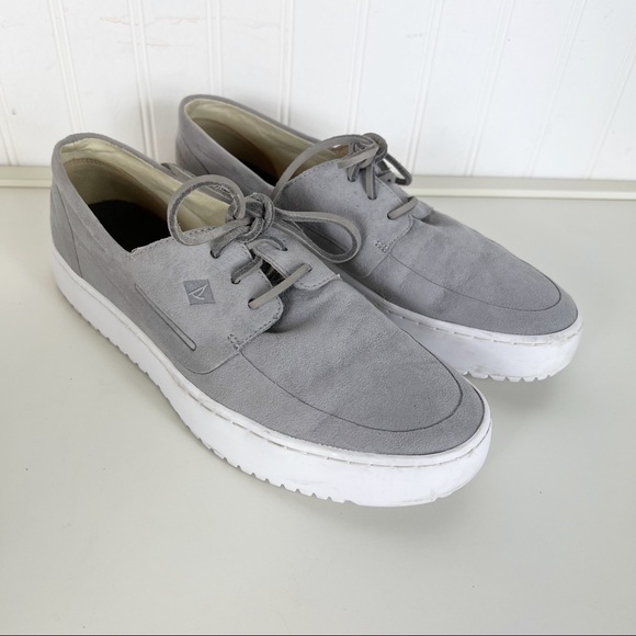 Sperry Other - Sperry Endeavor Topsider Shoes Mens Lace Tie Size 9 M Logo